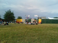 Hyde Park outside the concert walls Hyde Park outside the concert walls