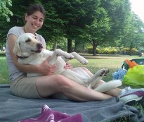 Daisy and Megan on the 4th