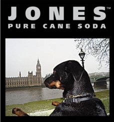 Jones Soda Label - Milo at the Houses of Parliament