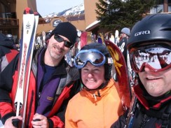 Brian Lisl and Keith at Crystal Mt