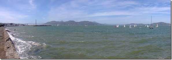 Sailboats in San Francisco Bay