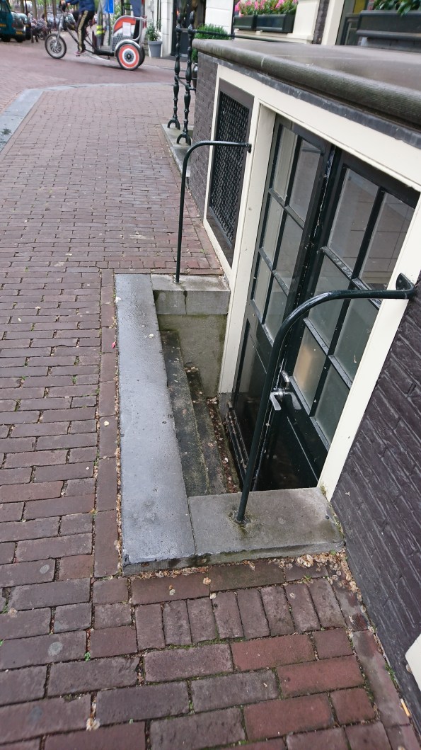 Half-basement entrance