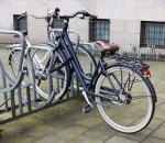 Bike lock – on a&nbsp;rack