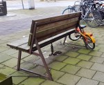 Bike lock – park&nbsp;bench